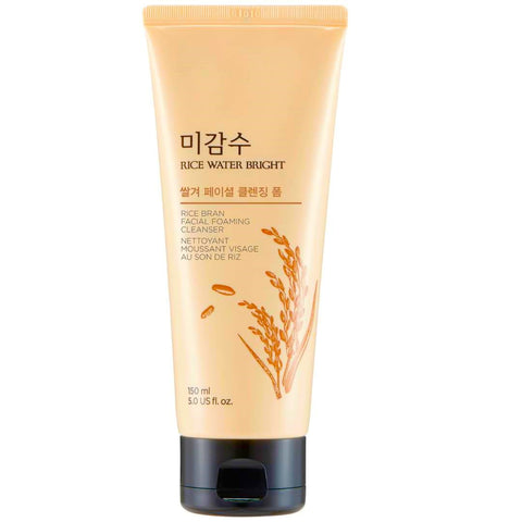 The Face Shop Rice Water Bran Foaming Cleanser ( Yellow ) - 150ML