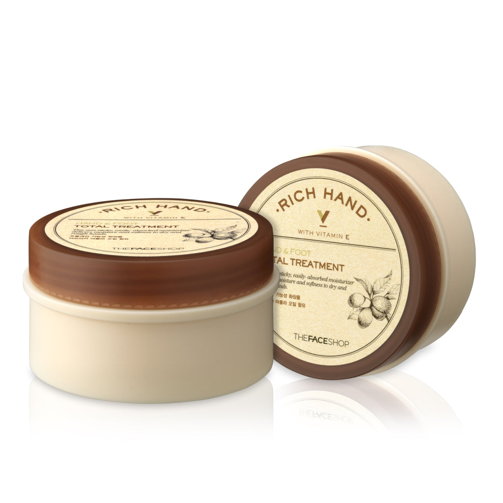 The Face Shop Rich Hand V & Foot Total Treatment - 75g