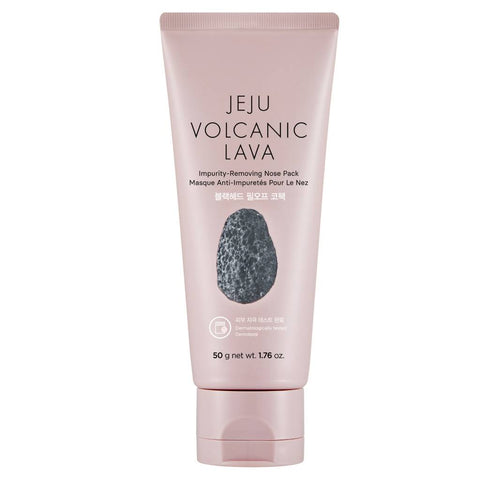 The Face Shop Jeju Volcanic Lava Impurity Removing Nose Pack - 50g
