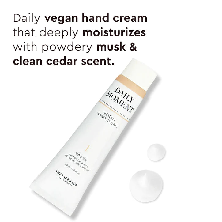 The Face Shop Daily Moment Hand Cream 01 Sunrise Bedroom - 30ml ( Vegan )