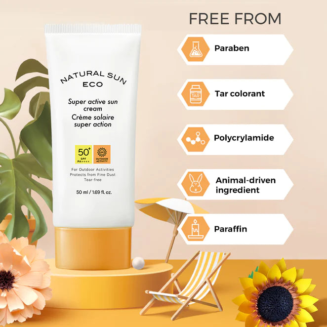 Natural Sun Eco Super Active Sun Cream ( Outdoor Activity ) - 50 ml