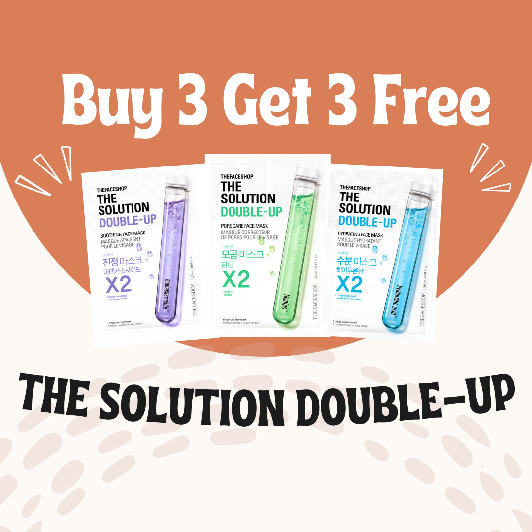BUY 3 GET 3 FREE - The Solution Double-Up (Assorted)