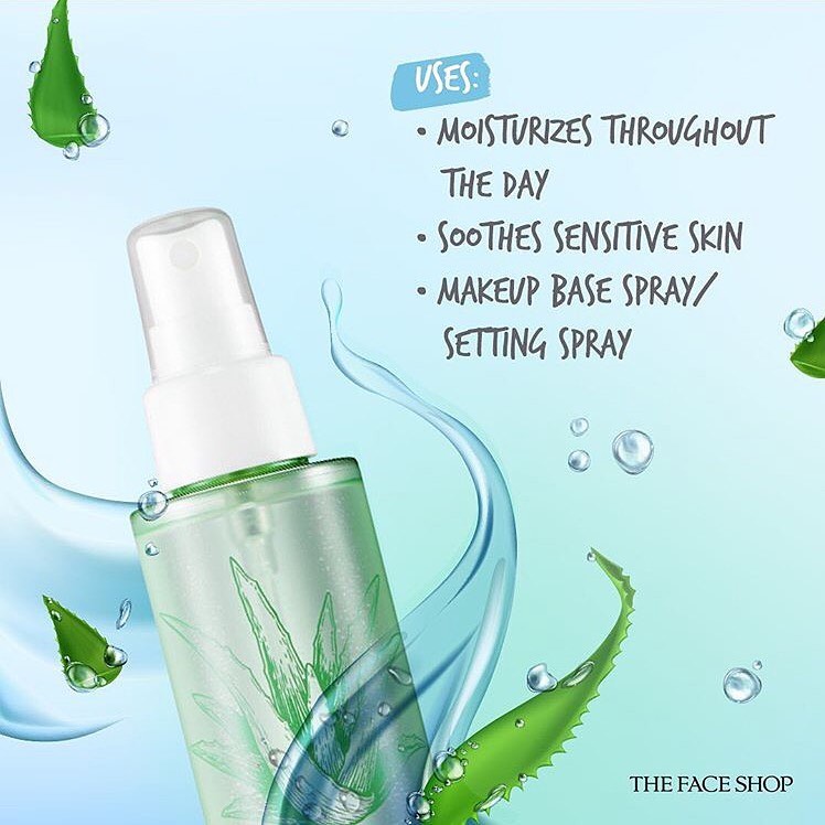 The Face Shop Aloe Water Aloe Fresh Soothing Mist- 130 ml