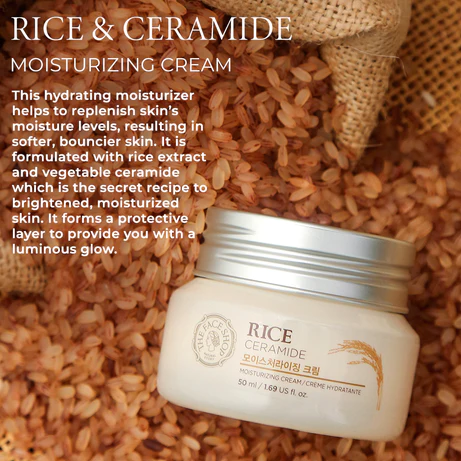 The Face Shop Rice Ceramide Moisture Cream - 50ml