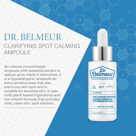 Dr.Belmeur Clarifying Spot Calming Ampoule - 22 ml