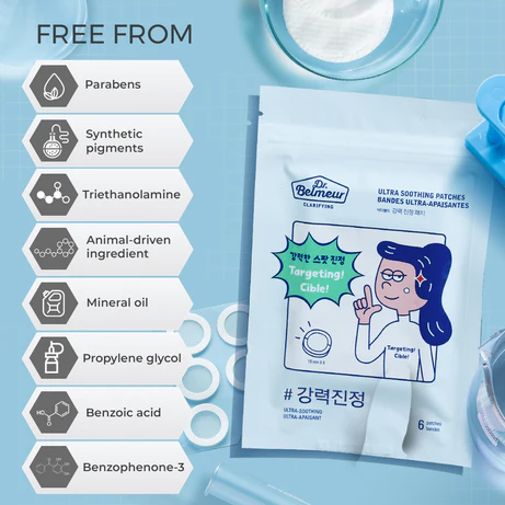 Dr.Belmeur Clarifying Ultra Soothing Patches - 6 patches