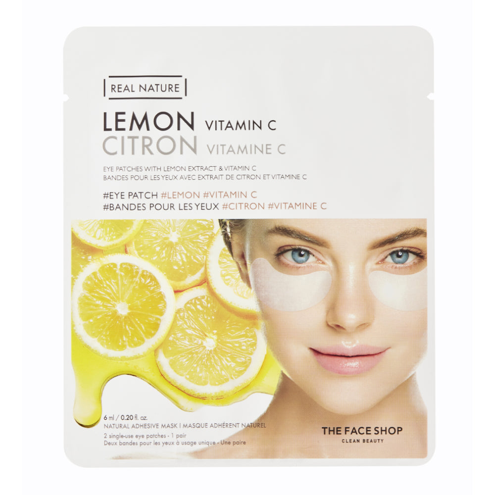 The Face Shop Real Nature Lemon Vitamin C Eye Patch - 6 ml