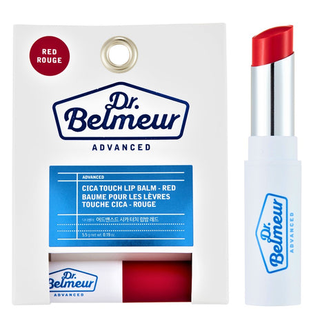 Dr.Belmeur Advanced Cica Touch Lip Balm-Red - 5.5g