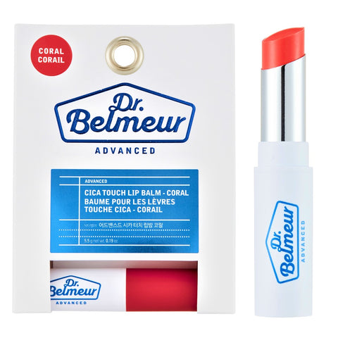 Dr.Belmeur Advanced Cica Touch Lip Balm-Coral - 5.5g