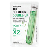 The Face Shop The Solution Double-Up PORE CARE Mask Sheet - 20g