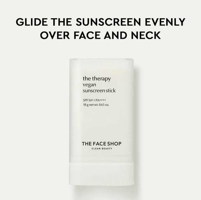 The Face Shop The Therapy Vegan Sunscreen Stick - 18g