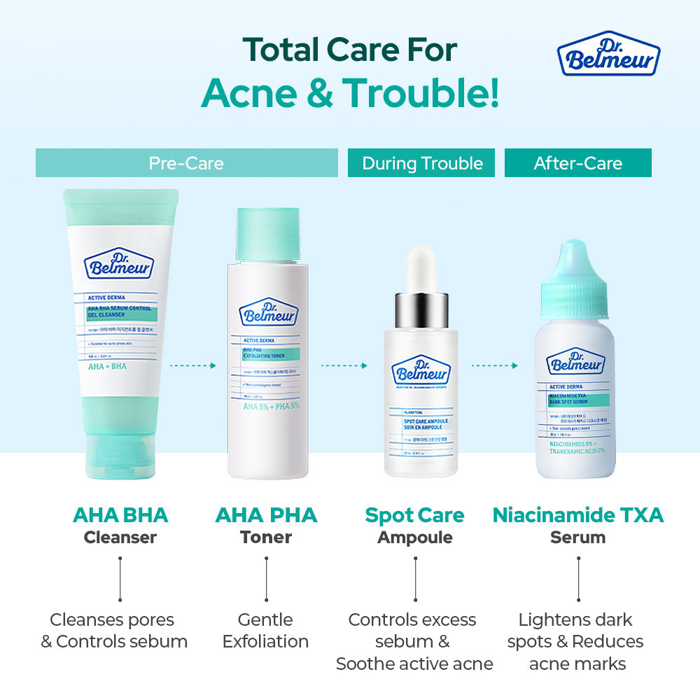 Dr Belmeur AHA/PHA Exfoliating Toner 100ml - Pore Refining Toner