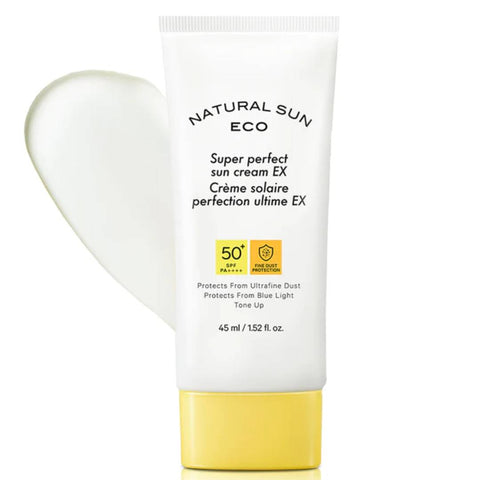 Natural Sun Eco SUPER PERFECT Sun Cream ( Fine Dust ) Spf50 - 50 ml