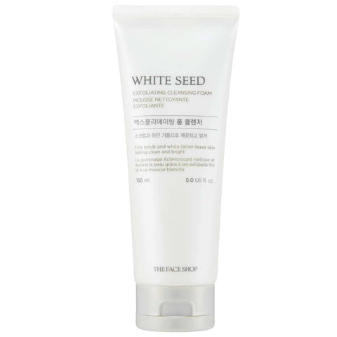 The Face Shop White Seed Exfoliating Cleansing Foam - 150ml