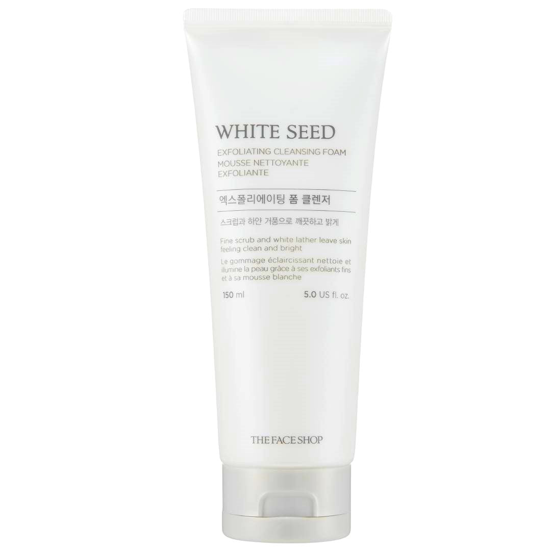 The Face Shop White Seed Exfoliating Cleansing Foam - 150ml