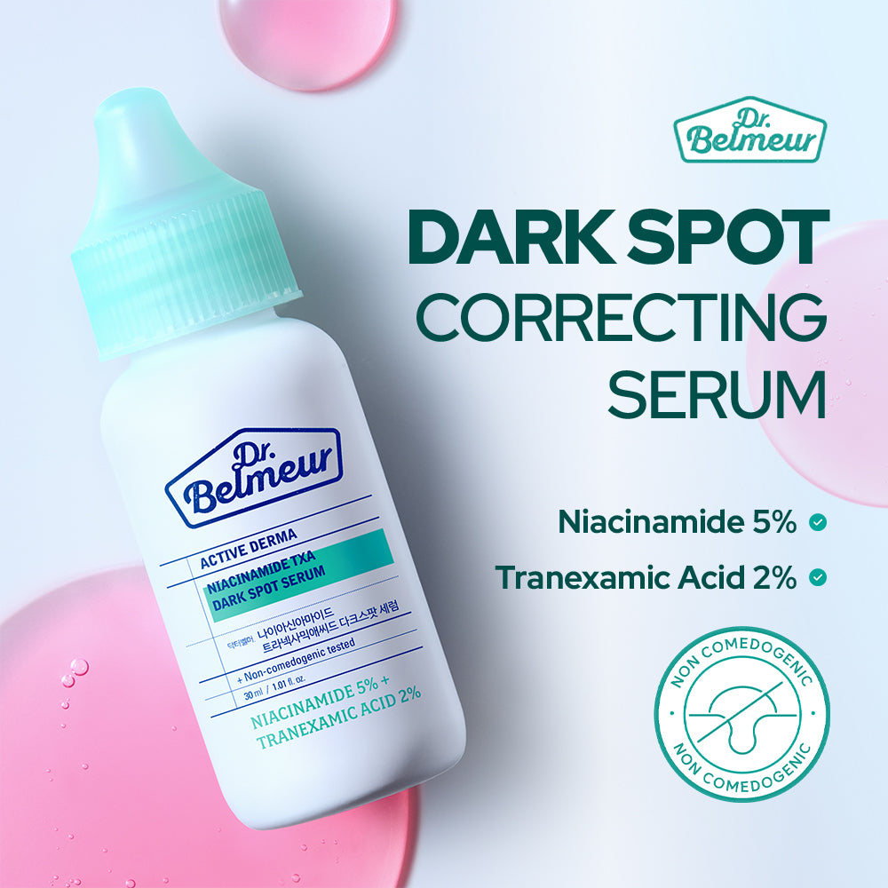 Dr Belmeur Niacinamide & Tranxemic Acid Dark Spot Serum 30ml - Prevent Hyperpigmentation & Sun Spots