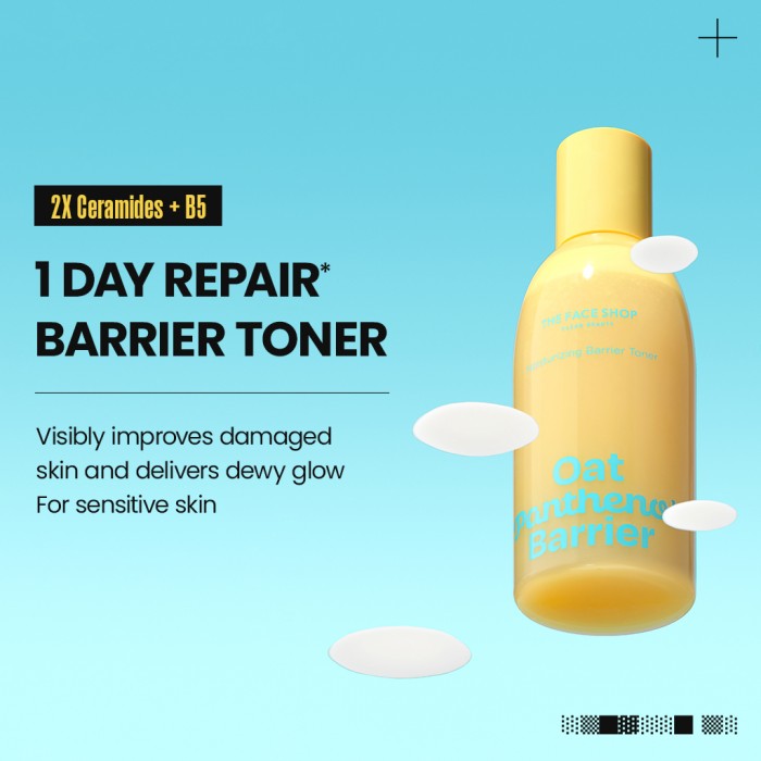 Oat & Panthenol Barrier Toner - 250ml
