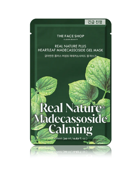 Real Nature Plus Heartleaf Madecassoside Gel Mask - 20ml