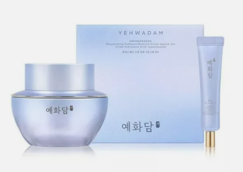 the face shop yehwadam hwansaenggo rejuvenating radiance moisture cream special set