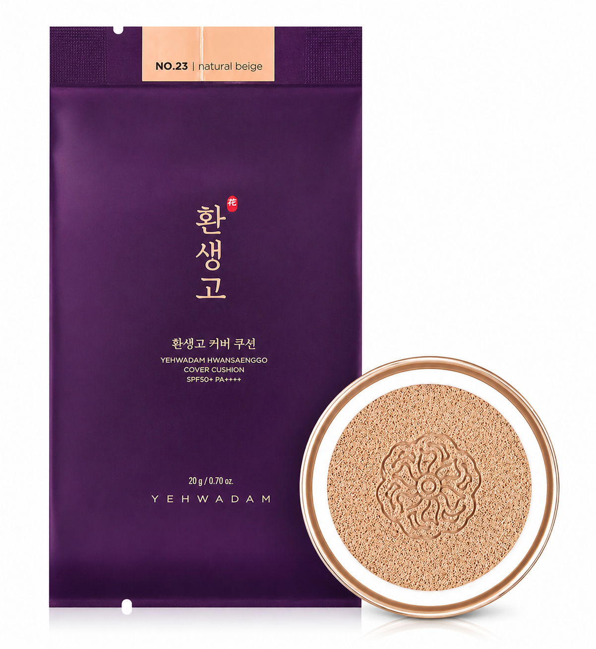 Yehwadam Hwansaenggo BB Cushion No.23 Natural Beige ( REFILL )