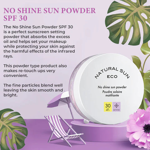 Natural Sun Eco NO SHINE Sun Powder - 50ml