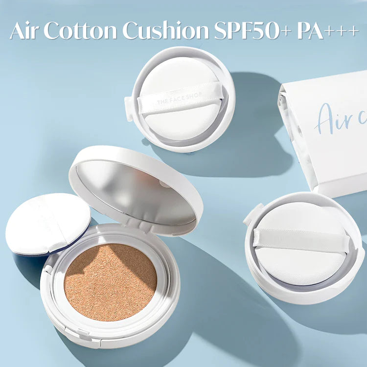 The Face Shop Air Cotton Cushion 203 SPF50+ PA++++