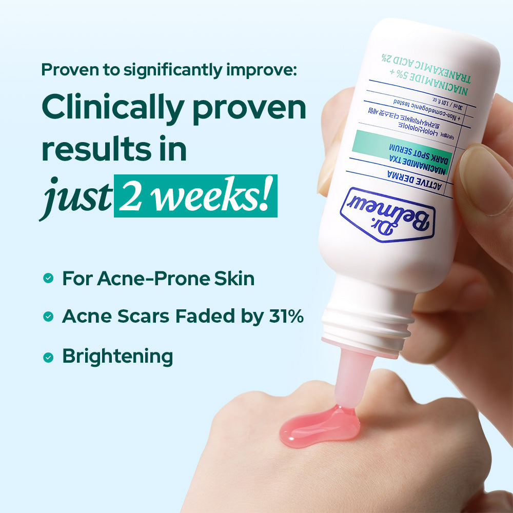 Dr Belmeur Niacinamide & Tranxemic Acid Dark Spot Serum 30ml - Prevent Hyperpigmentation & Sun Spots