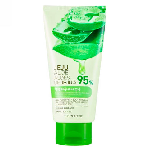 The Face Shop Jeju Aloe 95%, Fresh Soothing Gel TUBE - 300ML