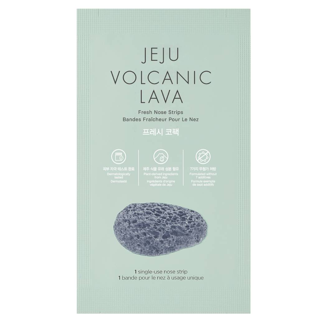 The Face Shop Jeju Volcanic Lava Fresh Nose Strips (7 strips)