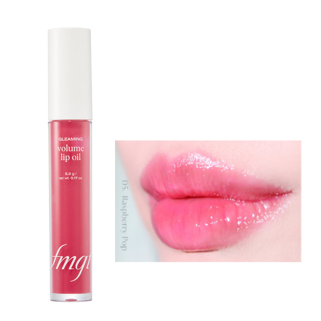 FMGT. Gleaming Volume Lip Oil ( 05 Raspberry Pop ) - 5g