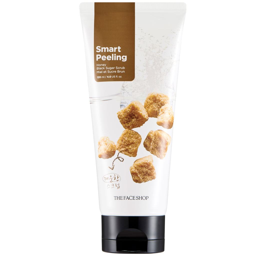 The Face Shop Smart Peeling Honey Black Sugar Scrub - 120ml