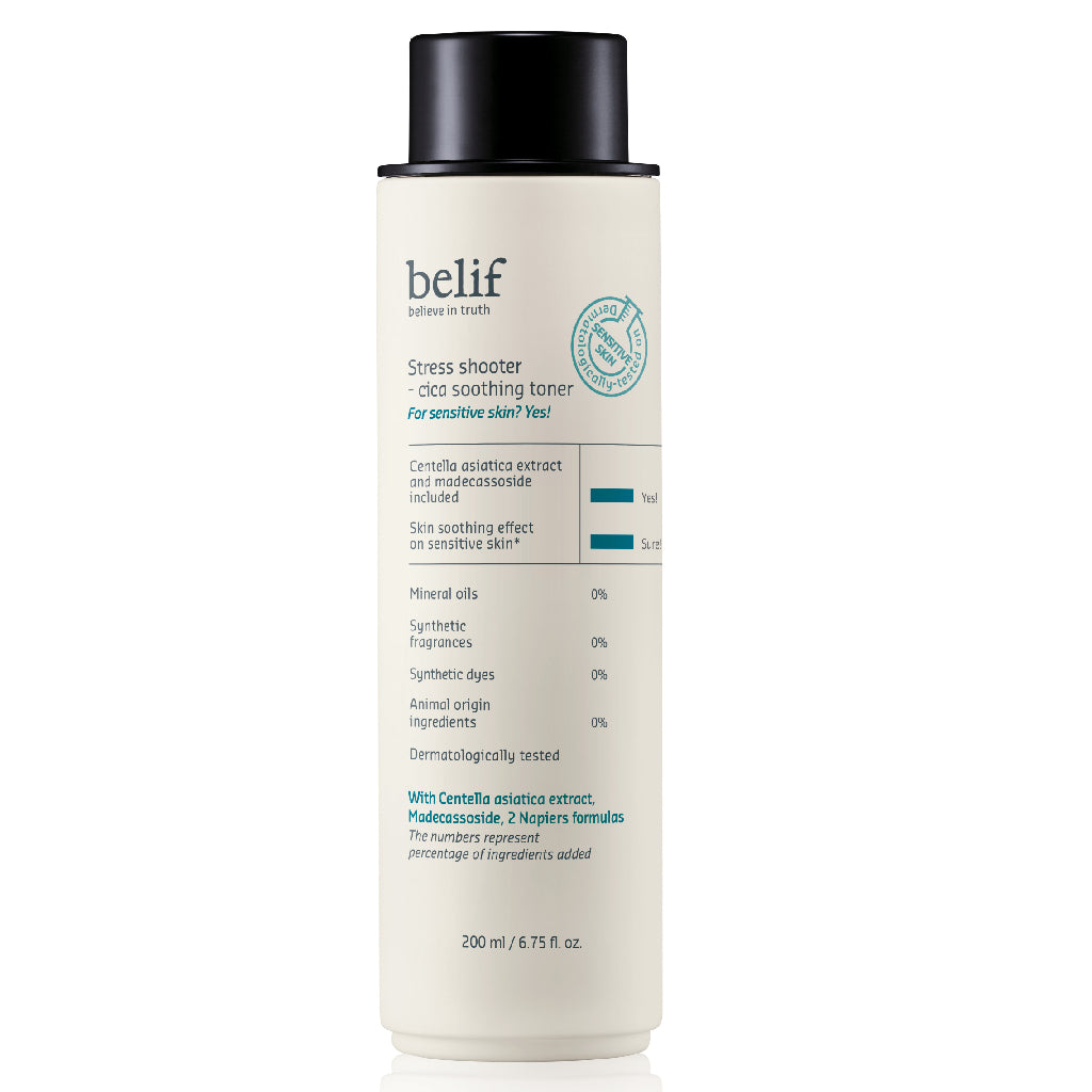 belif Stress Shooter Cica Soothing Toner - 200ml