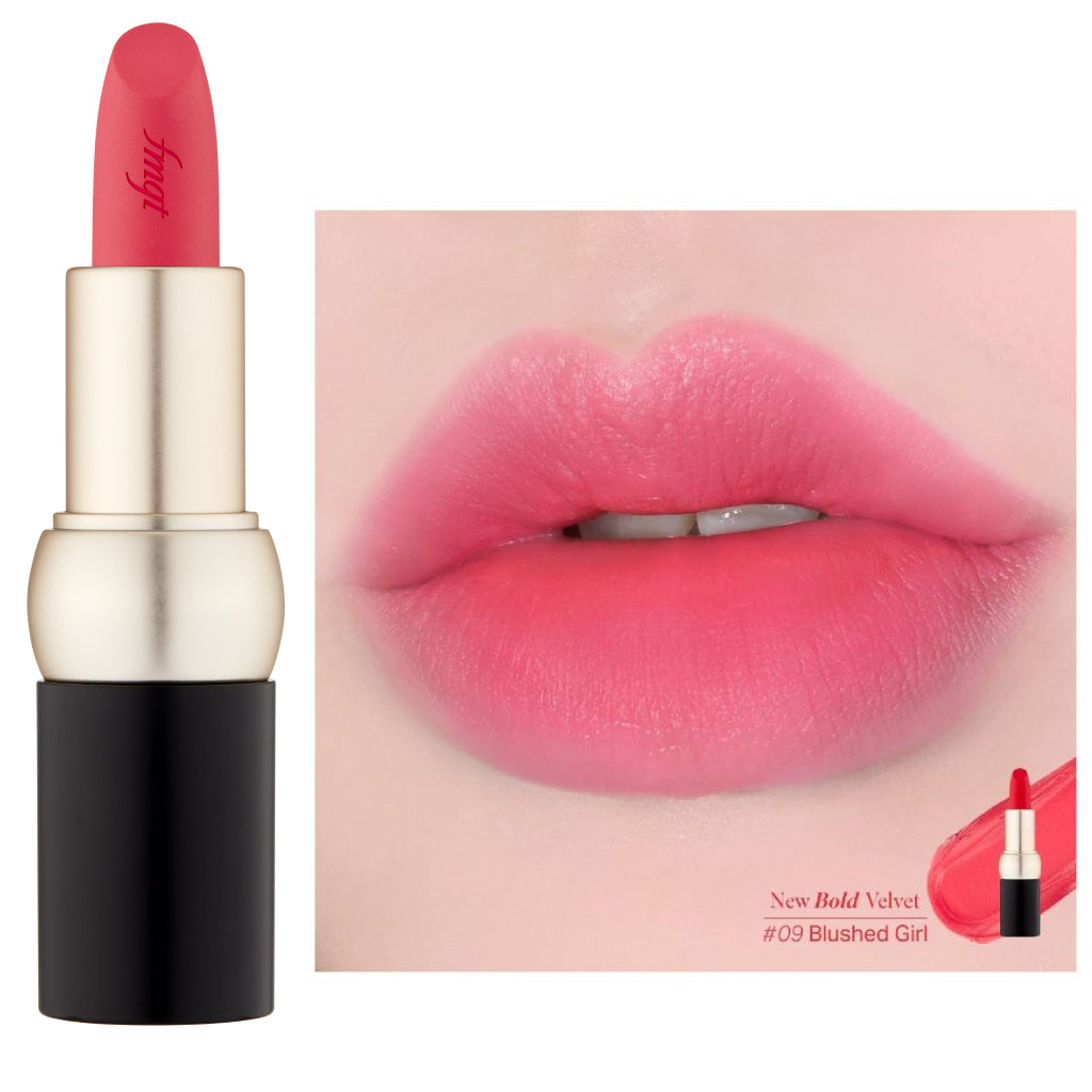 NEW BOLD VELVET LIPSTICK 09 BLUSHED GIRL