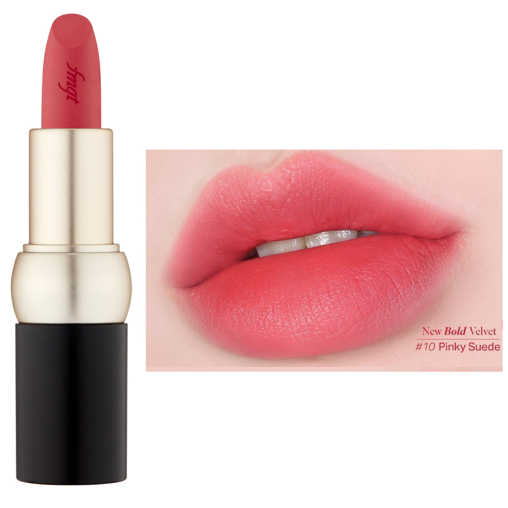 FMGT New Bold velvet Lipstick 10 ( Pinky Suede )