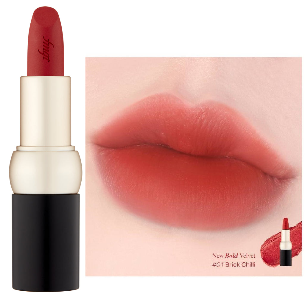 FMGT New Bold velvet Lipstick 01 ( Brick Chili )