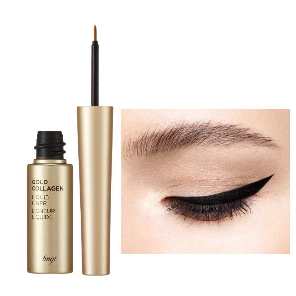 THE FACE SHOP Gold Collagen Liquid Eyeliner