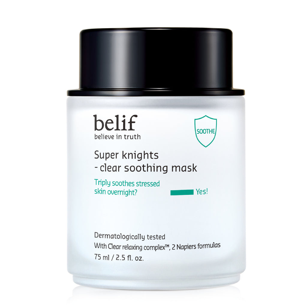 belif Super Knights Clear Soothing Mask - 75ml