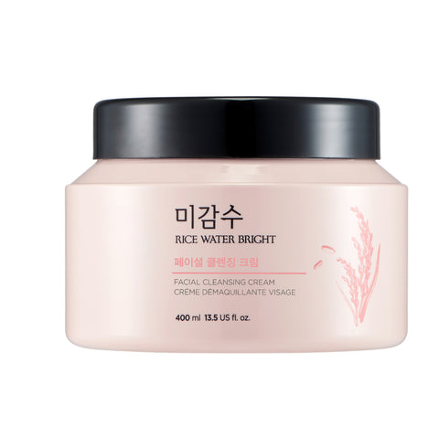 The Faceshop Rice Water Bright Facial Cleansing Cream - 400ml