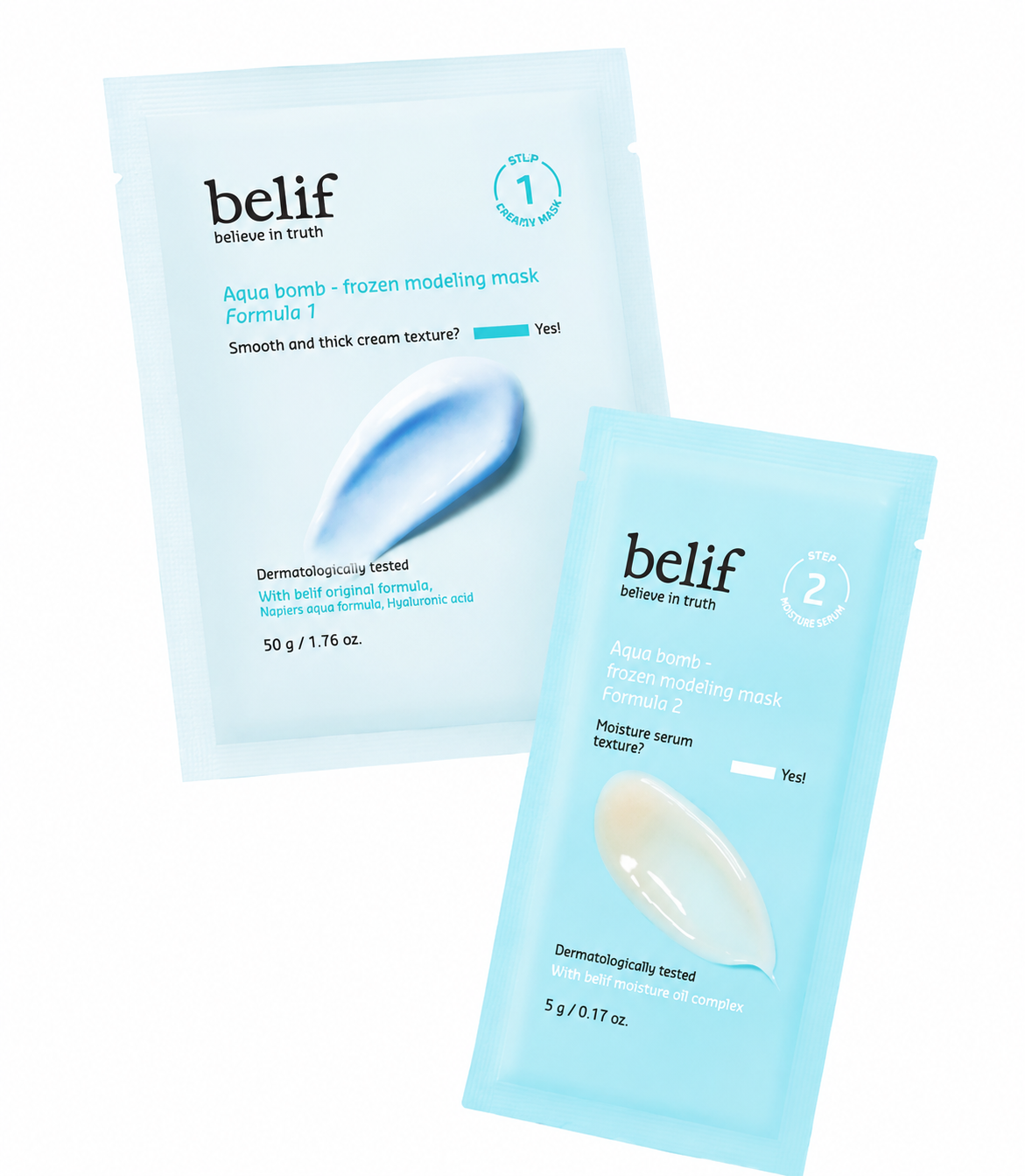 belif Aqua Bomb Frozen Modeling Mask (1 Set)