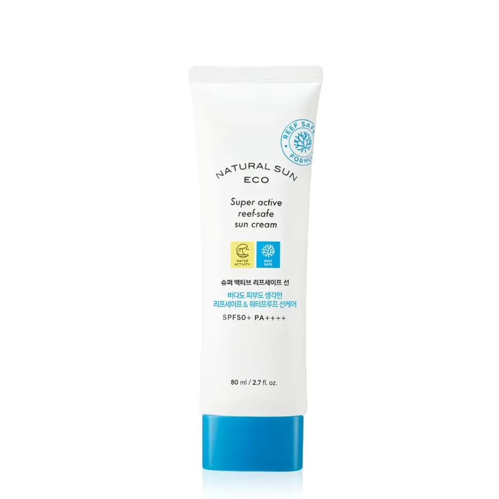 Natural Sun Eco Super Active Reef-Safe Sun Cream - 80ml