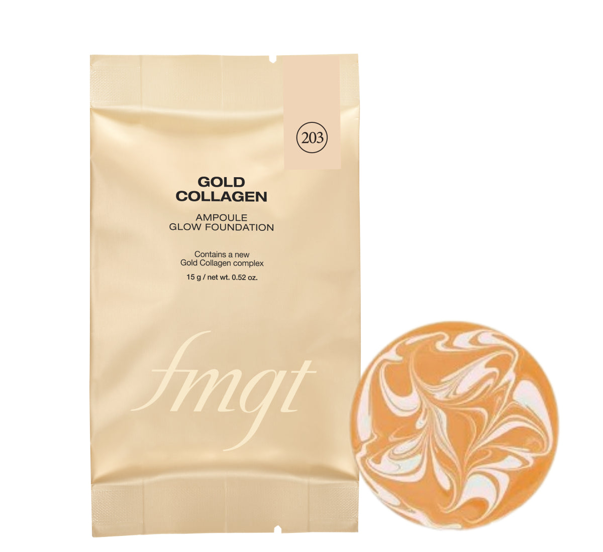 FMGT Gold collagen Ampoule Glow Foundation V203 (Refill) - 10g