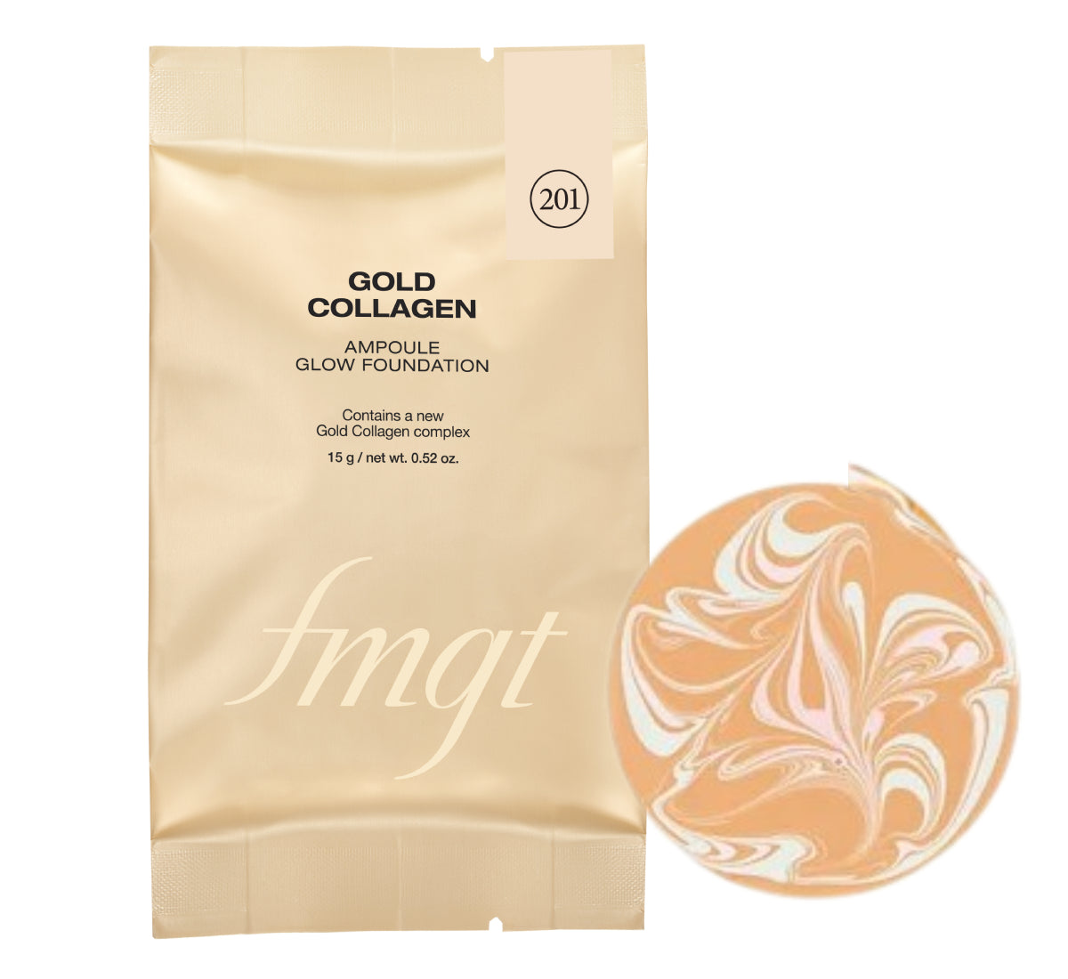 GOLD COLLAGEN GLOW FOUNDATION 201