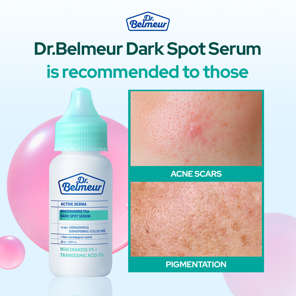 Dr Belmeur Niacinamide & Tranxemic Acid Dark Spot Serum 30ml - Prevent Hyperpigmentation & Sun Spots