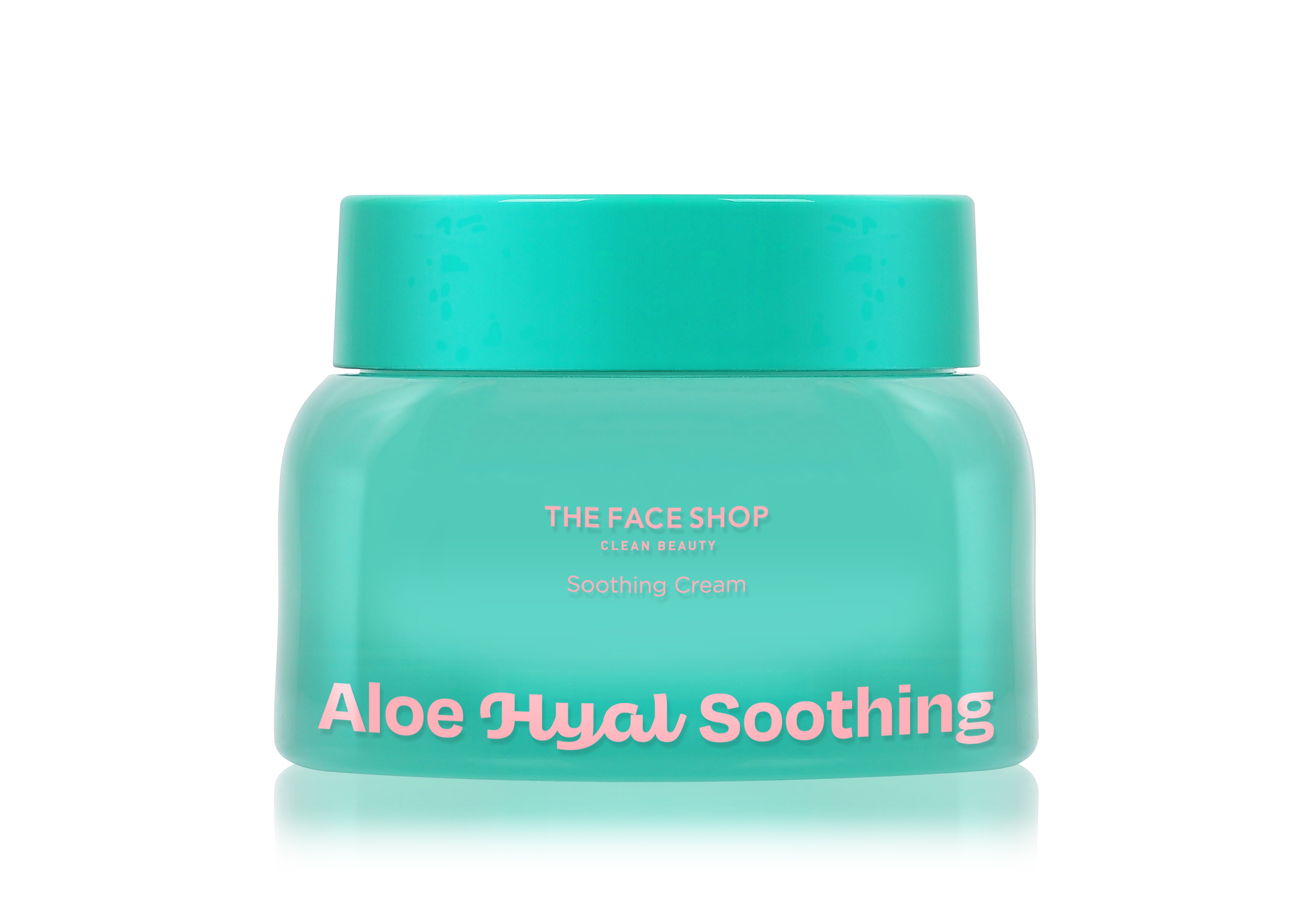 THE FACE SHOP - Aloe & Hyaluronic Soothing Cream - 60ml