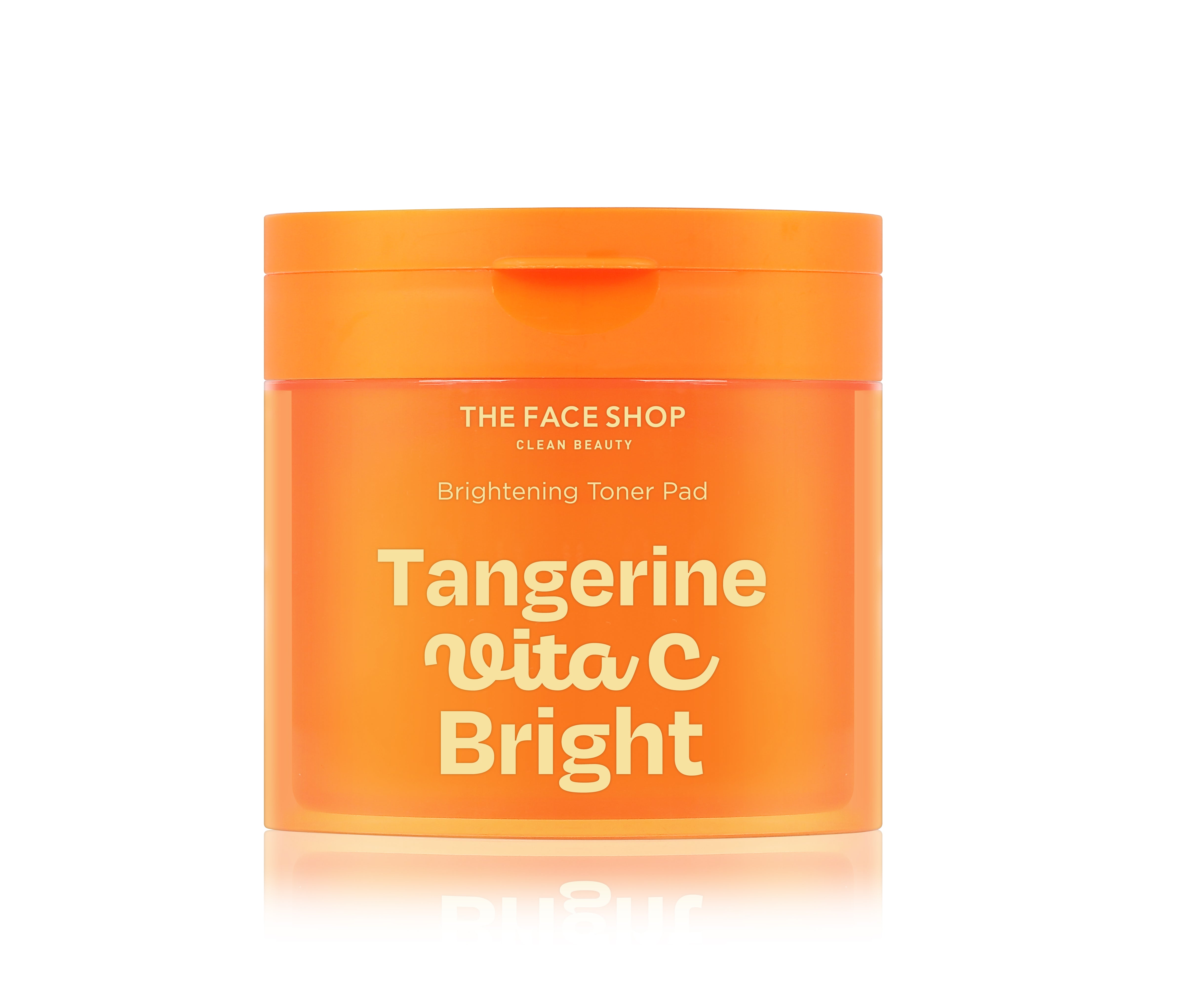 The Face Shop - Tangerine Vita C Brightening Toner Pad - 180ml