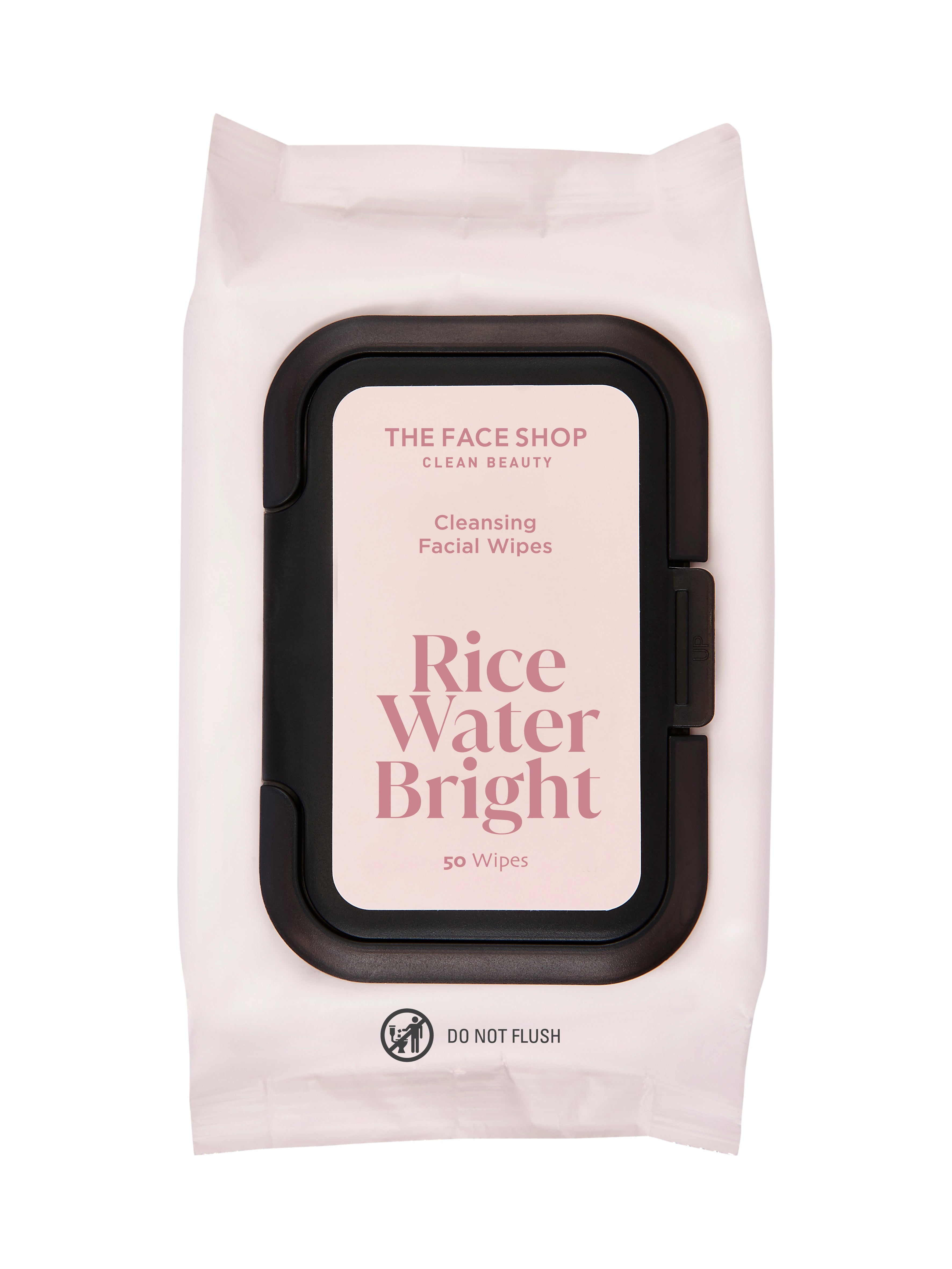 The Face Shop Rice Water Bright Cleansing Wipes (50 wipes)