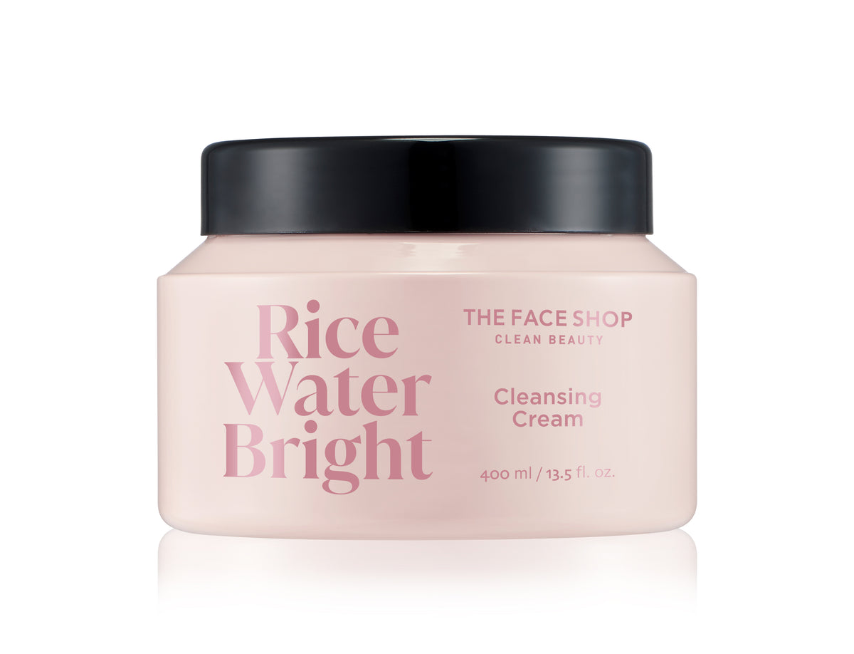 The Faceshop Rice Water Bright Facial Cleansing Cream - 400ml