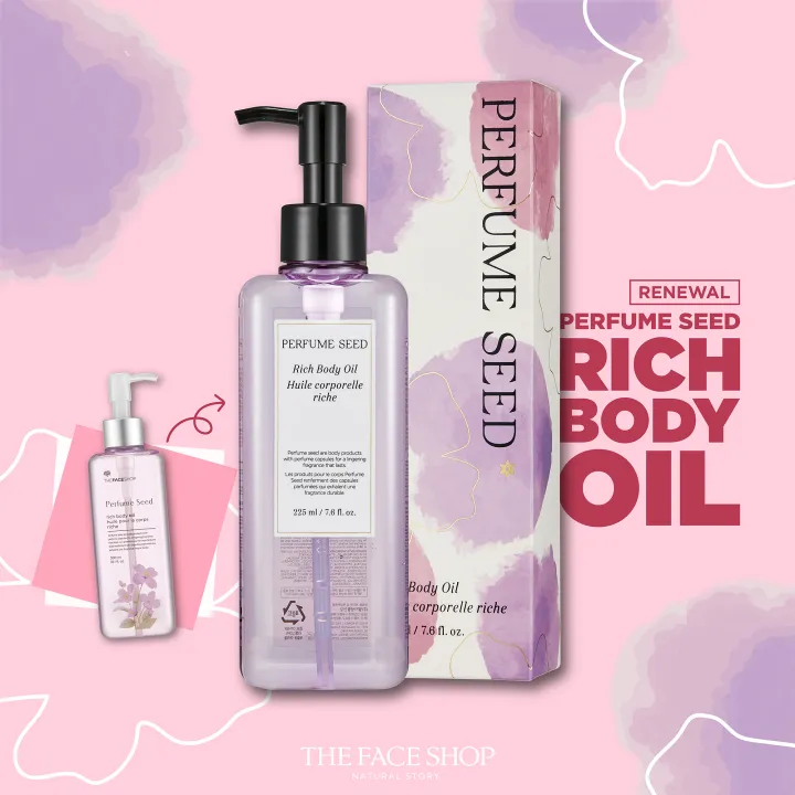 The Face Shop Perfume Seed Rich Body Oil - 225 ml