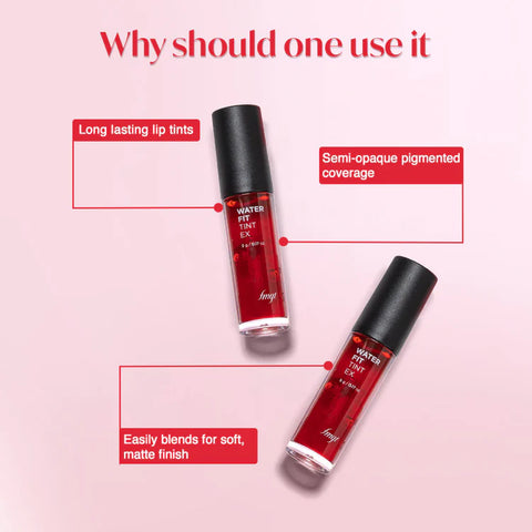 FMGT Water Fit Lip Tint 03 ( Picnic Red )