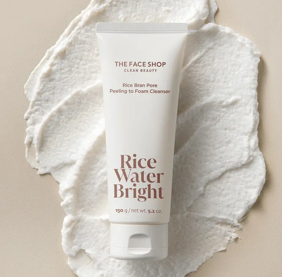 Rice bran Pore Peeling to Foam Cleanser - 150g